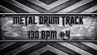 Stoner Metal Drum Track 130 BPM HQHD [upl. by Monteith35]