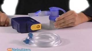 Just Nebulizers PARI TREK S Compact Compressor Combination Pack [upl. by Tselec12]