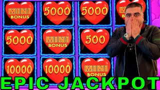 MASSIVE JACKPOT On High Limit Lightning Link Slot Machine [upl. by Nyla]