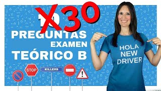 🔴 Examen de Prueba para el Permiso de Conducir B ¿Aprobarías el Teórico Oficial de la DGT [upl. by Leshia]