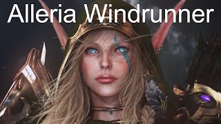 Alleria Windrunner realtime character [upl. by Ellak78]