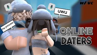 TROLLING AS ONLINE DATERS IN MM2 WITH VOICE CHAT [upl. by Meade]