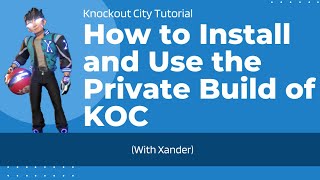 2023 How To Install and Setup the Knockout City Private Server Build With Xander [upl. by Nored471]