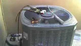 Hacked Trane XB13 Heat Pump  Baboon install [upl. by Siramad176]