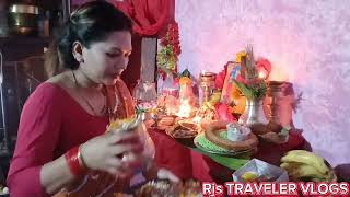 Laxmi Pooja Special thihar Rjstravelervlogs [upl. by Garaway]