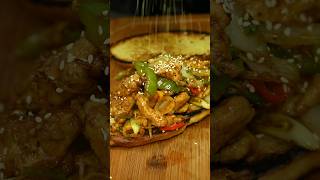 Chilli pepper chicken sandwichshortsvideorecipechefjoyasmr [upl. by Ludovika748]