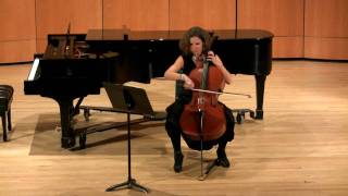 Josephine van Lier  Bach Cello Suite No 1  Prelude [upl. by Aztinay]