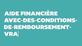 Aide financière aux études – Conditions de remboursement vraiment relaxes [upl. by Vanderhoek]