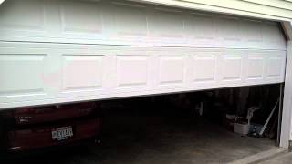 Orion insulated garage door with Liftmaster 8550 [upl. by Herwig48]