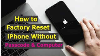 How to reset iphone 1111 Pro Max without PasswordFactory reset iphone without Passcode or computer [upl. by Valma]