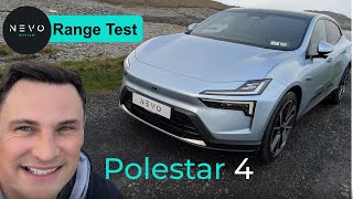 Polestar 4 quotCoast to Coastquot Range Test [upl. by Salomi252]