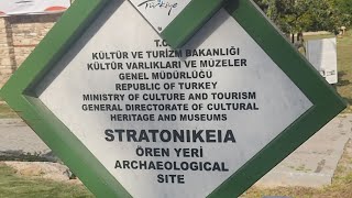 STRATONİKEİA ANTİK KENTİ  HAMAM LATRİNA VE TİYATRO 🕵️ muğladagezilecekyerler stratonikeia [upl. by Honoria505]