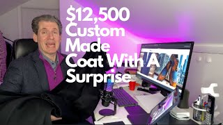 12500 Custom Made Cashmere Coat With A Surprise [upl. by Nauj378]