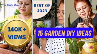 Creative DIY Ideas With Indoor Plants Part 1  Unique Balcony Garden Decoration Ideas With Zero Cost [upl. by Cortney]