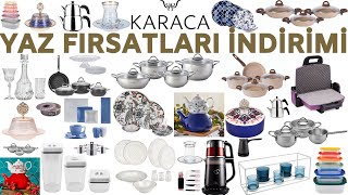 KARACA İNDİRİM I KARACA YAZ FIRSATLARI I KARACA HOME I TENCERE SETİ I YEMEK TAKIMI INEVRESİM TAKIMI [upl. by Einnor63]