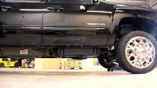 Chevy 3500 HD 3500 Wheel Installation [upl. by Htirehc974]