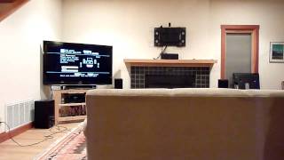 Denon 3311 Audessey Setup dead speakers [upl. by Enicnarf]