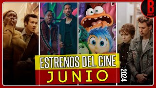 ESTRENOS del CINE JUNIO 2024  Películas que se Estrenan en Junio 2024 [upl. by Lewanna]