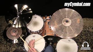 Meinl 18quot Byzance Brilliant Trash Crash Cymbal LTDB18TRCB1212 [upl. by Nassah]