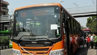 405 Bus Route Schedule And Stops  Badarpur Border From Mori Gate Terminal DELHIDTC [upl. by Nyrret]