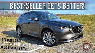 The 2022 Mazda CX5 Signature Is A Restyled Premium Compact SUV [upl. by Veno]