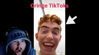 CaseOh Reacting To Cringe TikToks [upl. by Hafeetal]