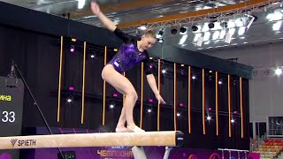 Elena Gerasimova  Silver 🥈  Beam Final  Russian Championships 2024 [upl. by Akinirt]