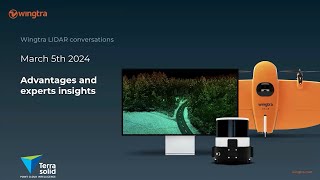 Highlights from Webinar Wingtra LIDAR  advantages and expert insights [upl. by Effie]