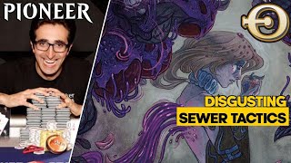 Disgusting Sewer Tactics  Dimir Control  Pioneer Challenge  MTGO [upl. by Durr]