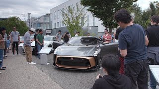 Nissan GTR50 by Italdesign debuts in Tokyo [upl. by Austreng]