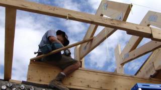 How to Build an Earthship Metal Roof  Part III [upl. by Annua]