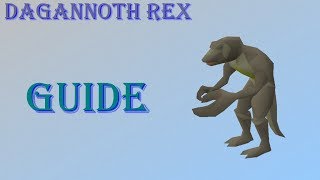 OSRS Dagannoth rex only guide Dagannoth kings old school [upl. by Rimma]