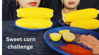 Sweet Corn eating challengefood challengeCorn competitionCrazy Sweet Corn Challenge [upl. by Polinski552]