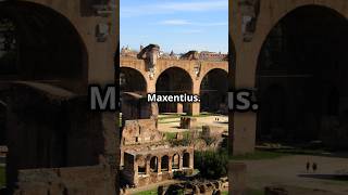 The Basilica of Maxentius Rome History RomanHistory AncientRome Roma RomanForum RomanRuins [upl. by Kassia]