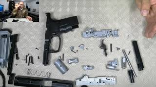 Despiece TOTAL Pistola Walther CP99 Compact calibre 4 5 [upl. by Iiette]