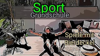 Grundschulsport mit einem Bierdeckel [upl. by Linzer]