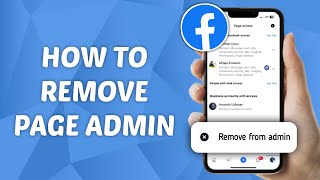 How to Remove Page Admin on Facebook 2024 [upl. by Devy]