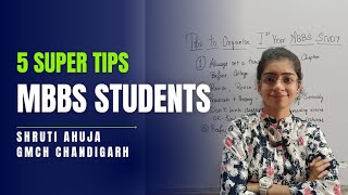 TIPS FOR 1st YEAR MBBS STUDENTS  MBBS 1st YEAR GUIDANCE [upl. by Eilac]