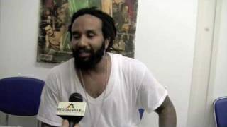 KyMani Marley Interview  Uppsala Reggae Festival 872009 [upl. by Parsaye]