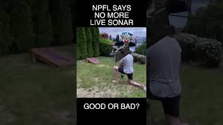 NPFL BANS ForwardFacing Sonar GameChanging for Fishing shorts short npfl FFS bass fishing [upl. by Gareth]