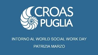 Patrizia Marzo  Tecniche del Servizio Sociale di Comunità [upl. by Rustie]