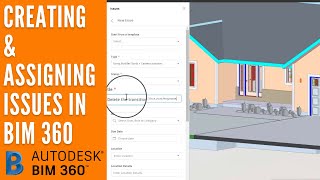 Creating and Assigning Issues in BIM 360  Revit BIM360 [upl. by Reinaldo142]