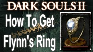 Dark Souls 2 How To Get Flynns Ring DLC Ring Crown Of The Sunken King [upl. by Phyl]