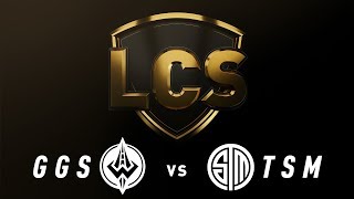 GGS vs TSM  Week 8 Day 1  LCS Spring Split  Golden Guardians vs TSM 2019 [upl. by Ximena842]