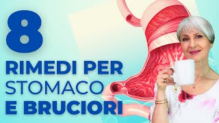 8 CONSIGLI per MAL di STOMACO BRUCIORI REFLUSSO su COSA MANGIARE e COSA EVITARE per DIGERIRE BENE [upl. by Hansiain658]