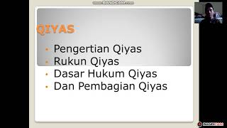 Materi ke 6 Qiyas [upl. by Neyut]