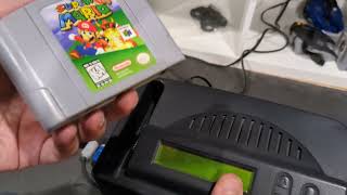 Mr Backup AKA Z64 for the Nintendo 64 system modded with a Compact Flash cart [upl. by Ijic69]