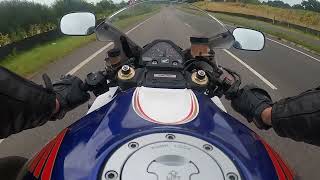 2006 Honda CBR1000RR5 Fireblade Rothmans Test Ride [upl. by Aloysius]