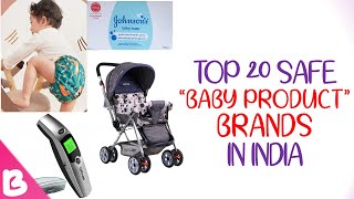 Top 20 Baby Care Brands in India 2024  Top Picks for Parents [upl. by Theodor]