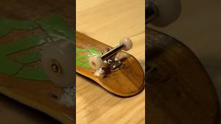 Fingerboarding over this techdeck rail on 2024 fingerboard flatface blackriver techdeck [upl. by Kenzie337]